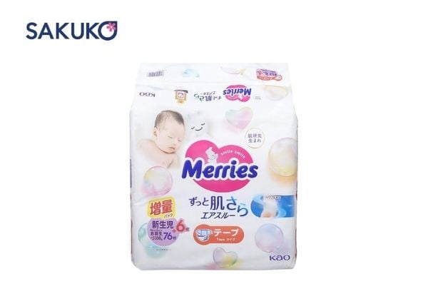 Bỉm Merries Nhật Bản cho trẻ sơ sinh