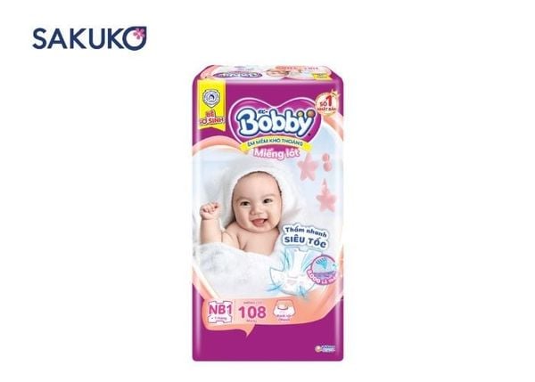 Bỉm Bobby cho trẻ sơ sinh