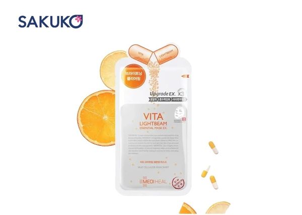 Mặt nạ Mediheal Vita Lightbeam Essential Mask dưỡng sáng da
