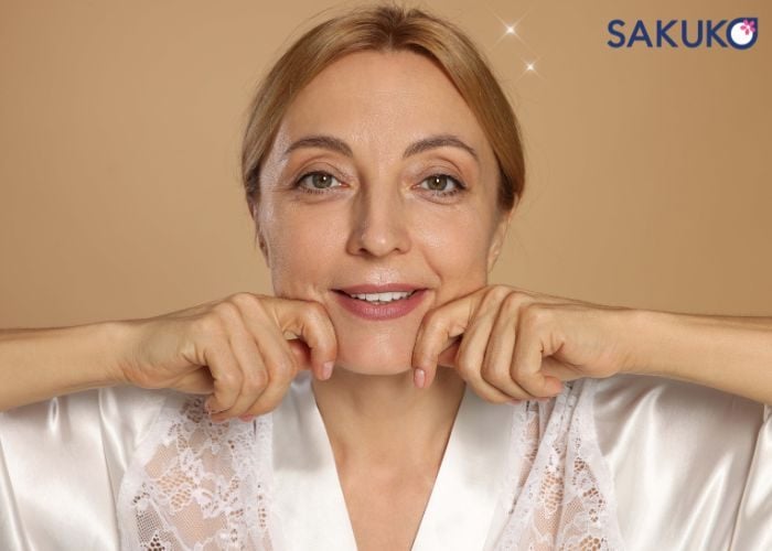 Massage da mặt nhẹ nhàng mỗi tối