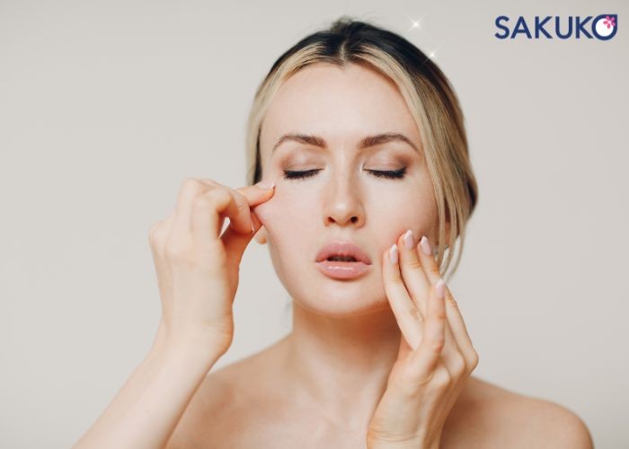 Massage da mặt nhẹ nhàng mỗi tối