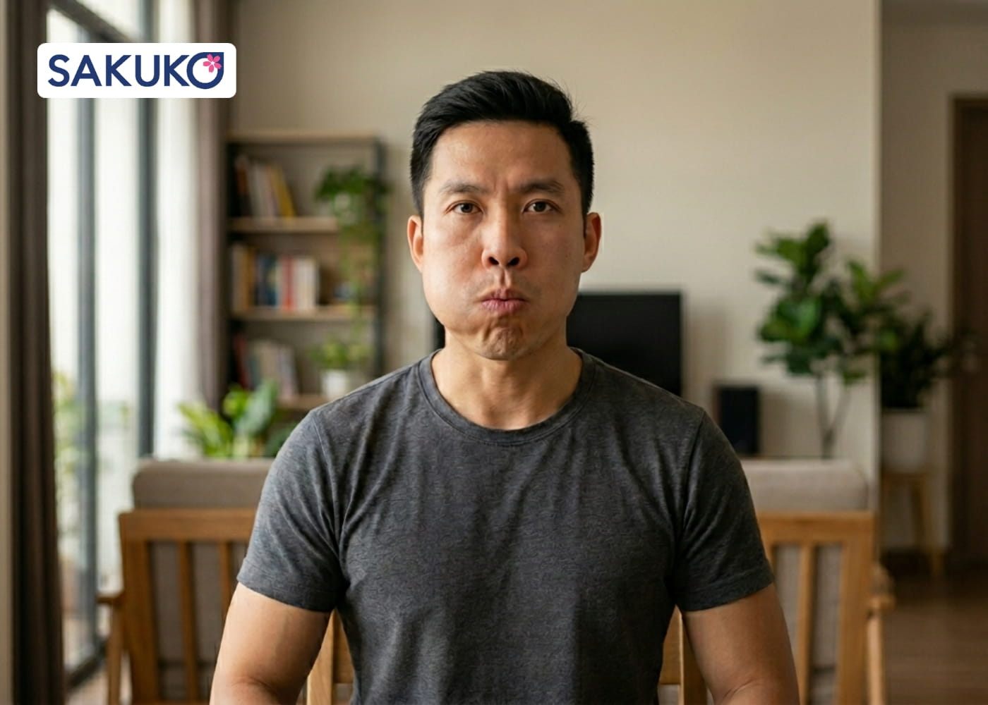 bài tập & massage giúp anh em gọn mặt Phồng má luân phiên trái phải