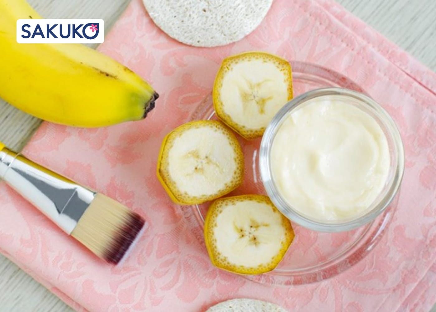 cách làm giảm nếp nhăn trên mặt Mặt nạ chuối: Nguồn dưỡng chất tự nhiên giúp da tươi trẻ