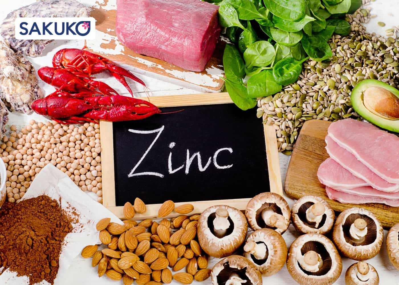 cách làm giảm nếp nhăn trên mặt Bổ sung Kẽm và Selen: 