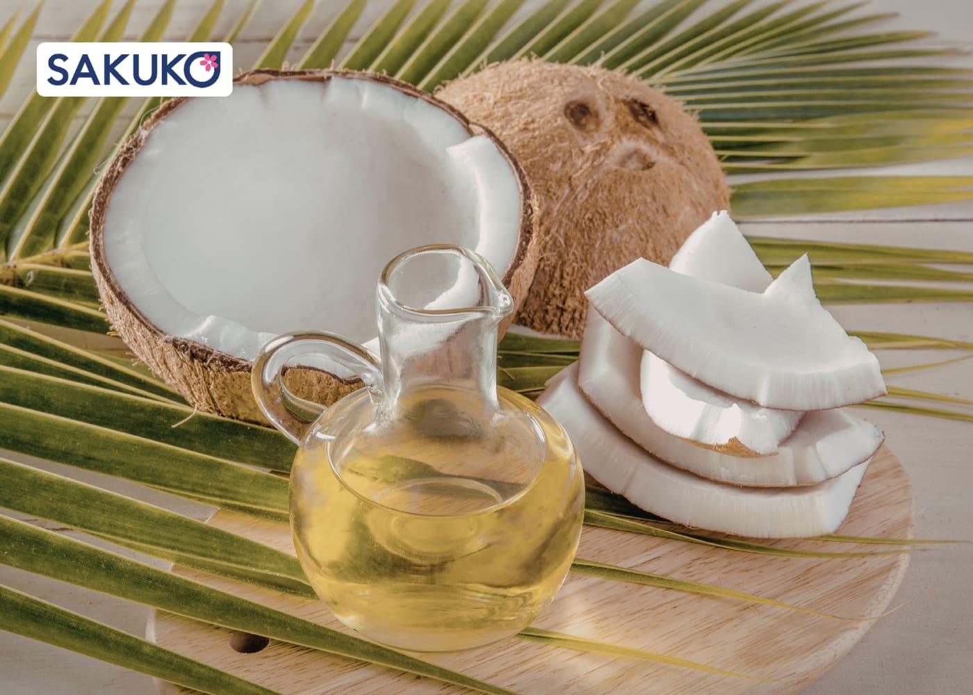 Tác dụng làm sáng, trắng da của dầu dừa