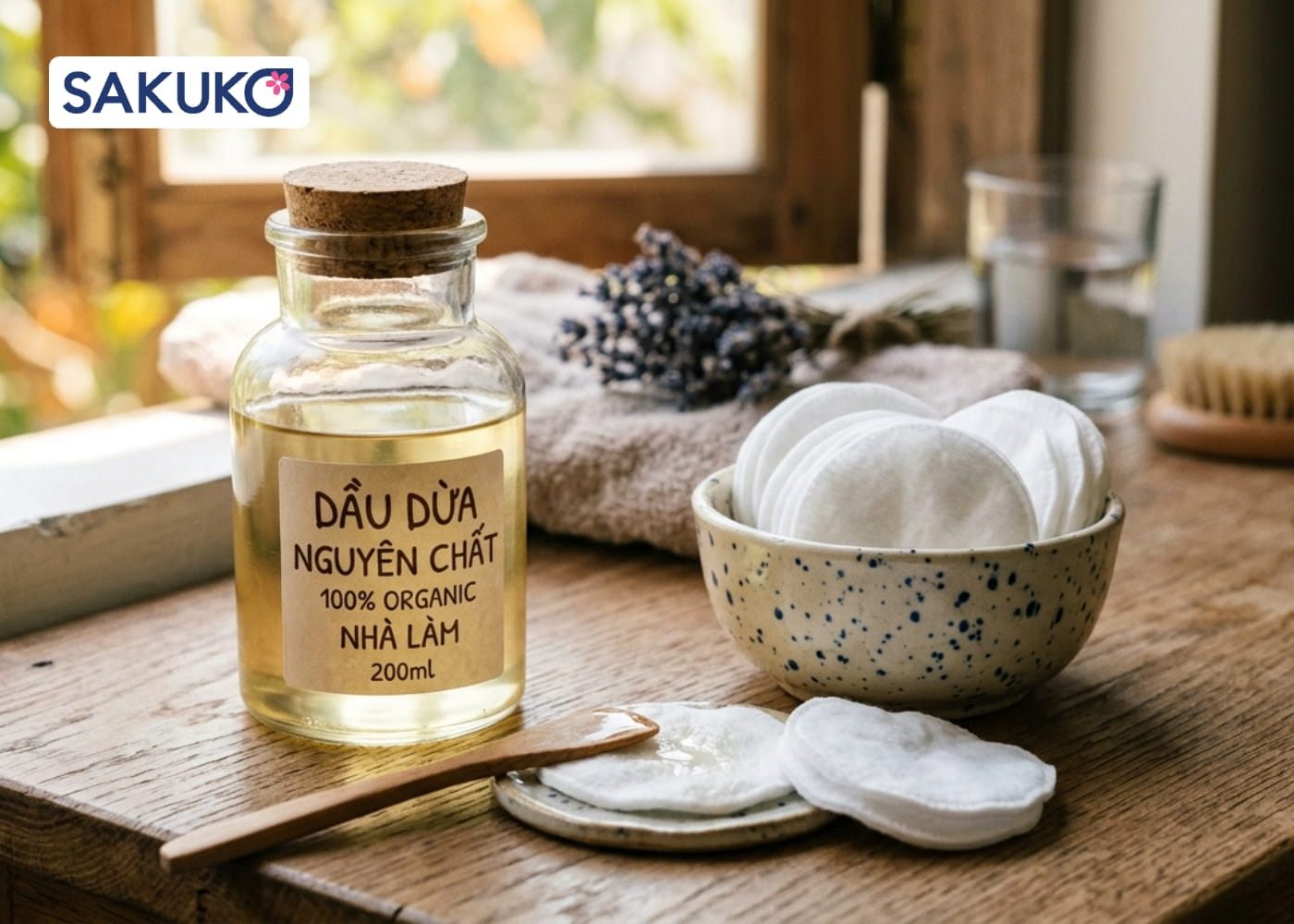 cách làm trắng da mặt bằng dầu dừa siêu dễ mà hiệu quả dùng như tẩy trang