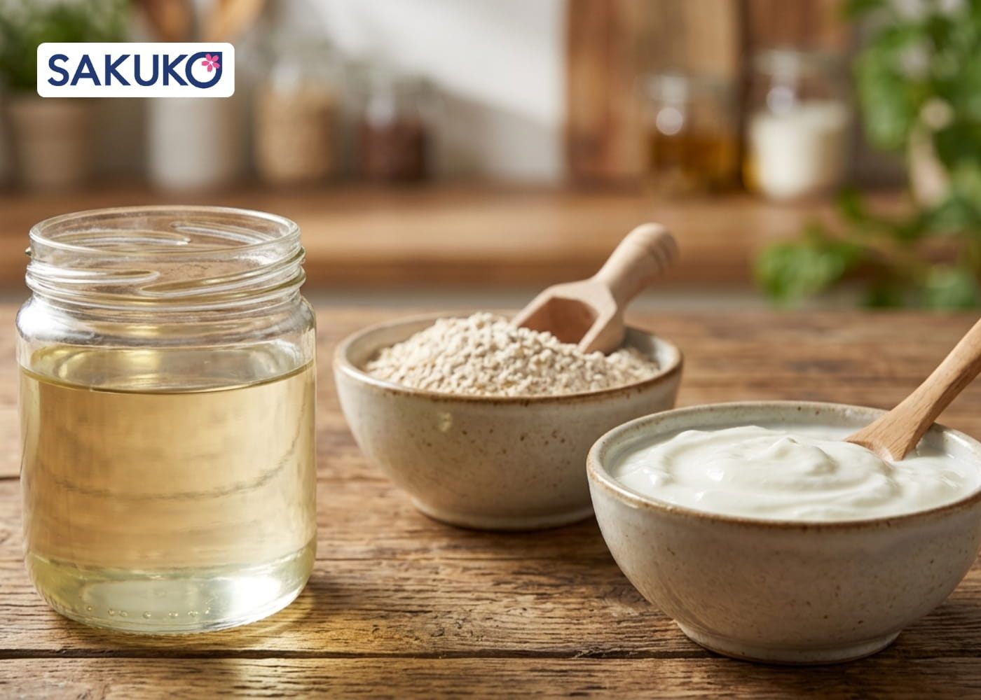 Cách làm trắng da mặt bằng dầu dừa, yến mạch và sữa chua