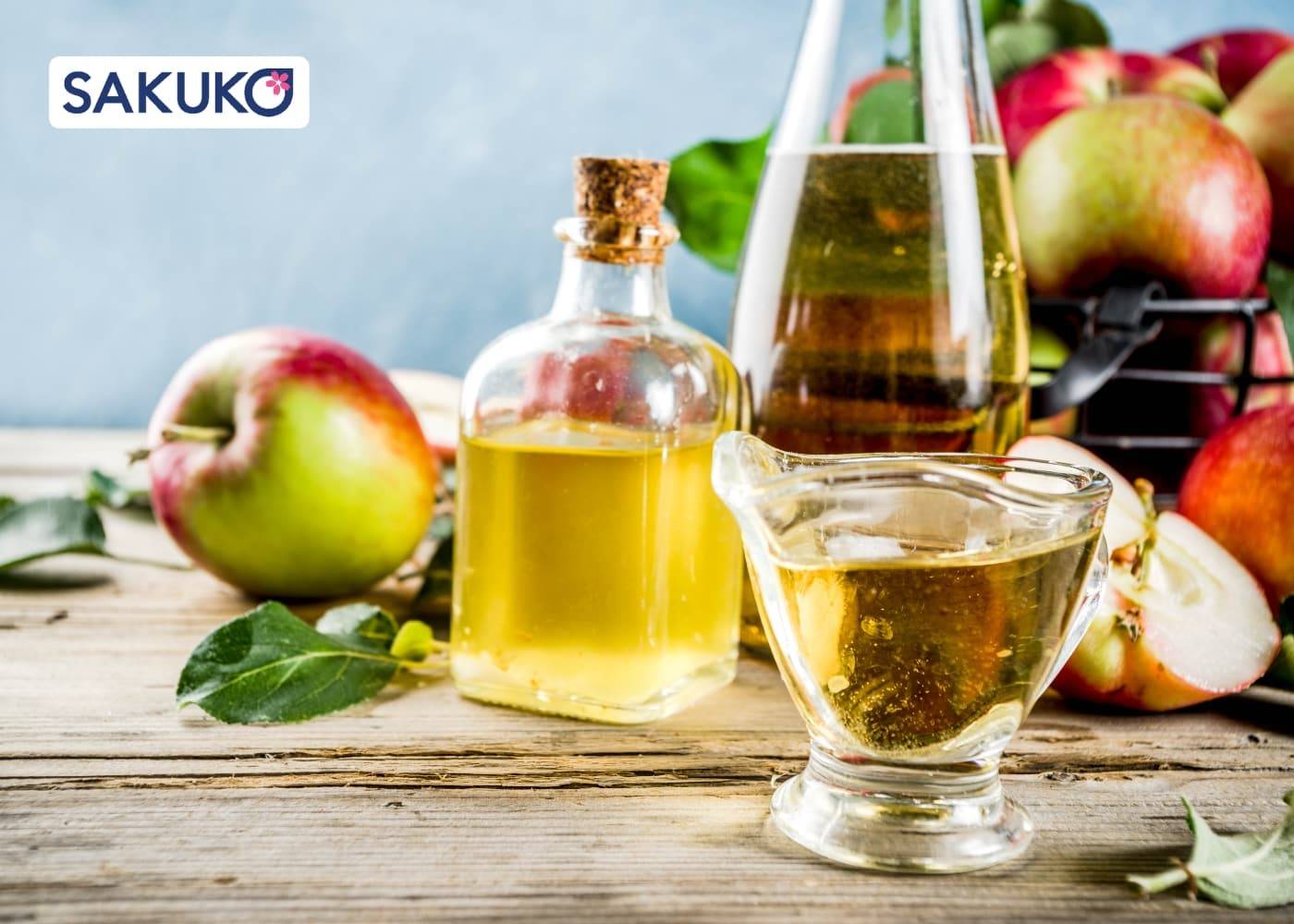 Sử dụng Giấm táo để làm sáng da và chống oxy hóa