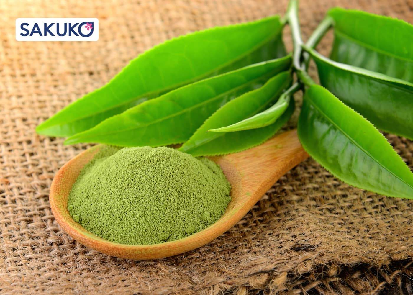 Sử dụng chiết xuất Trà xanh và hoạt chất EGCG