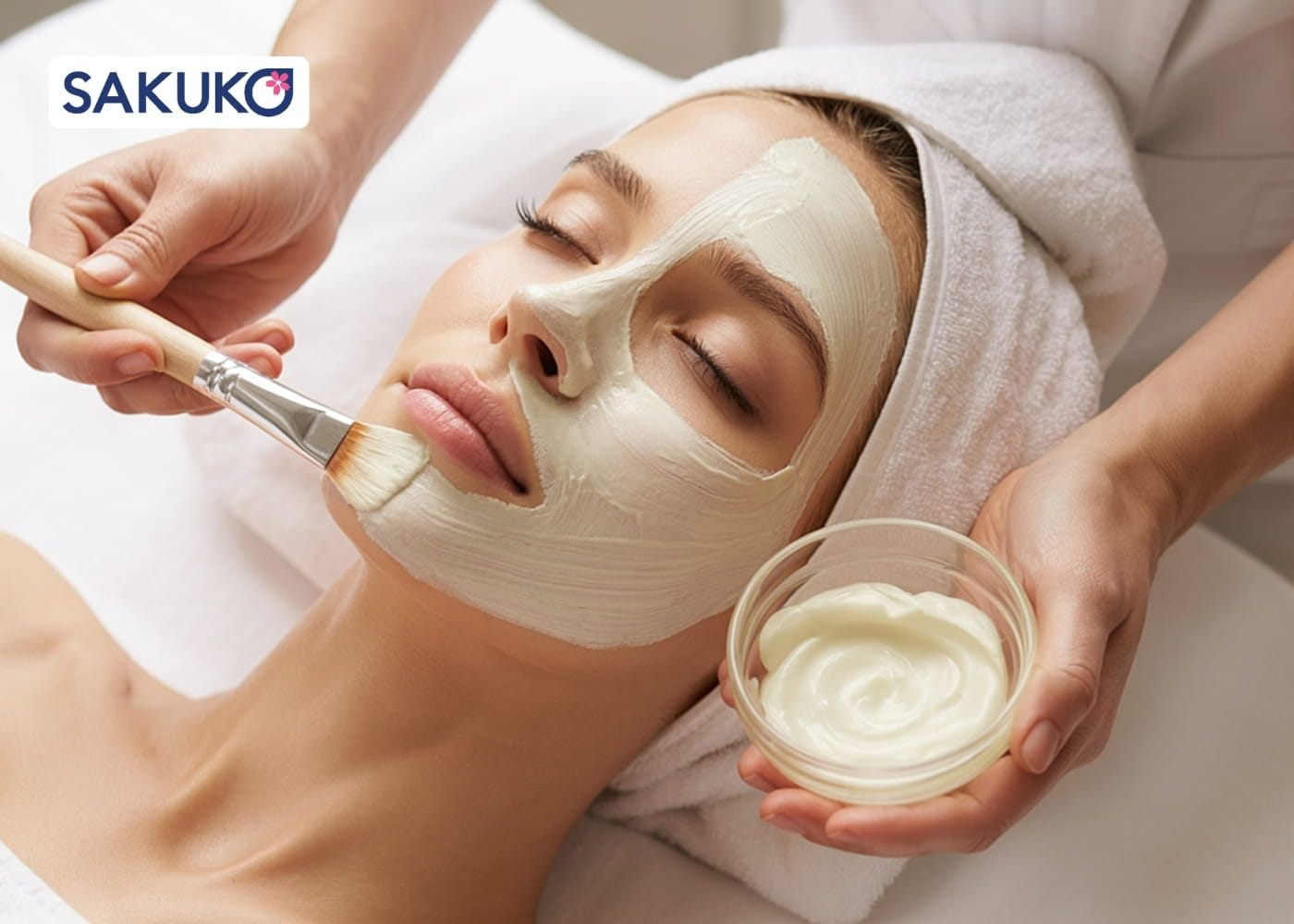 Làm trắng da bằng Sữa chua hoặc Sữa tươi (Hoạt chất Acid Lactic)