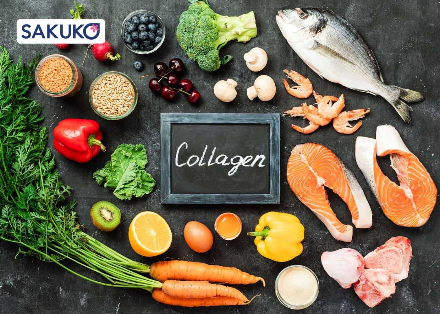 Cách tái tạo Collagen cho da mặt thông qua thực phẩm chứa collagen tự nhiên