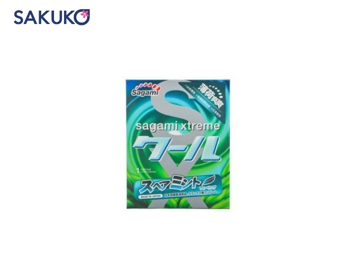Bao cao su Nhật Bản kéo dài thời gian SAGAMI Spearmint 3 chiếc