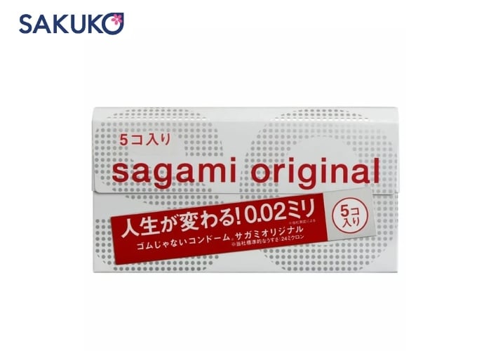 Bao cao su Nhật Bản SAGAMI Original 0.02 6 chiếc