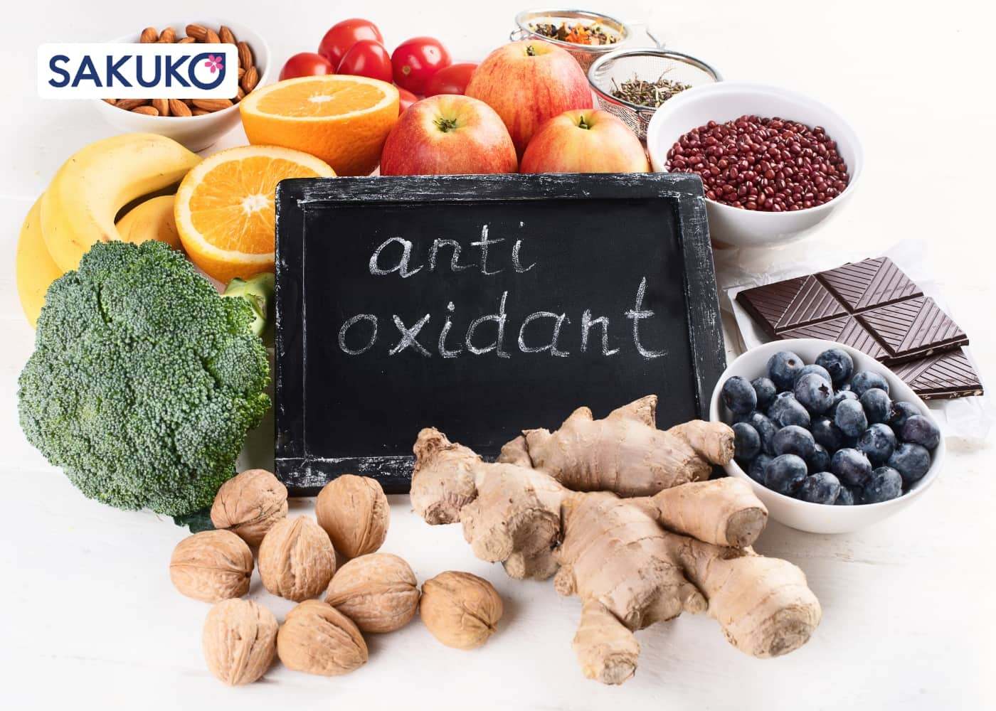 chất chống oxy hóa trong thực phẩm phổ biến nhất