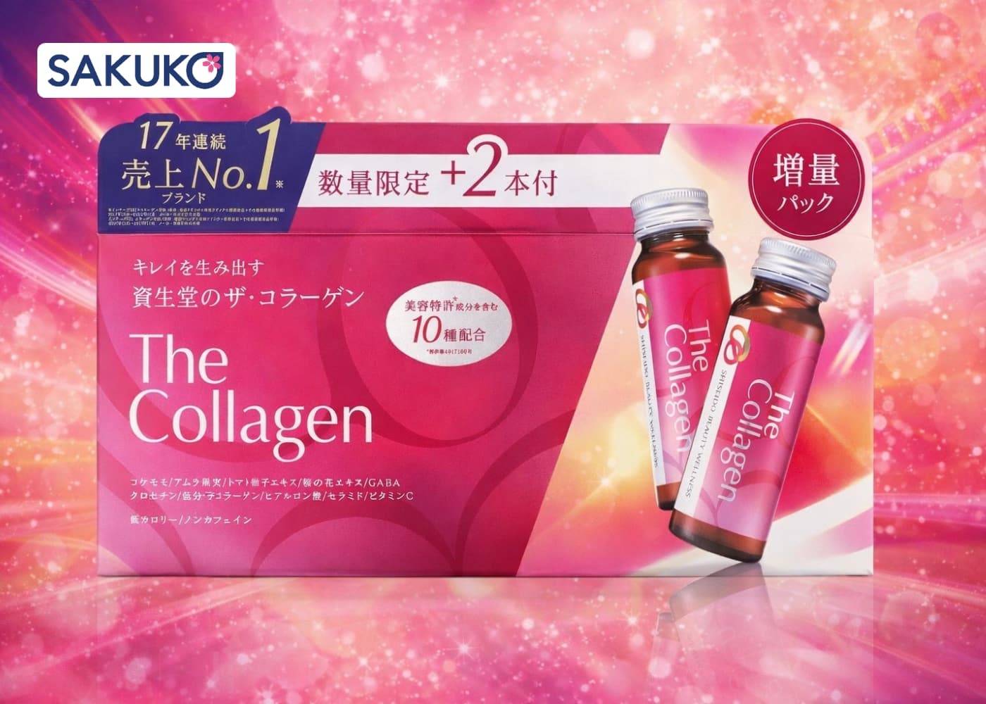 Thực phẩm chống lão hoá SHISEIDO- Thức uống collagen Luxe Rich 50mlx12 lọ
