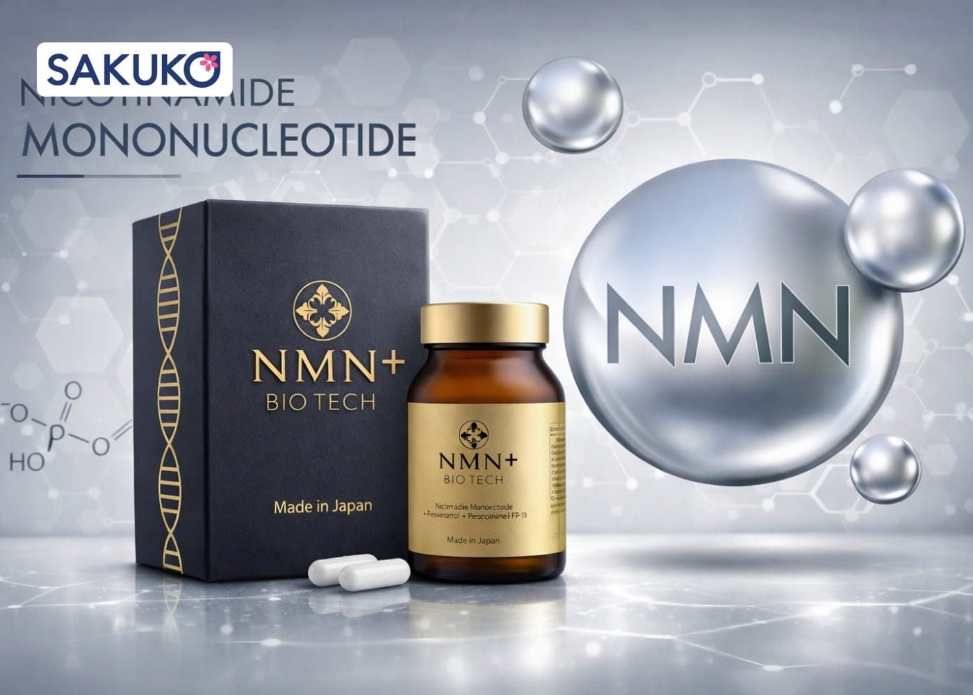 Thực phẩm chống lão hoá JANAMI - NMN+ Biotech