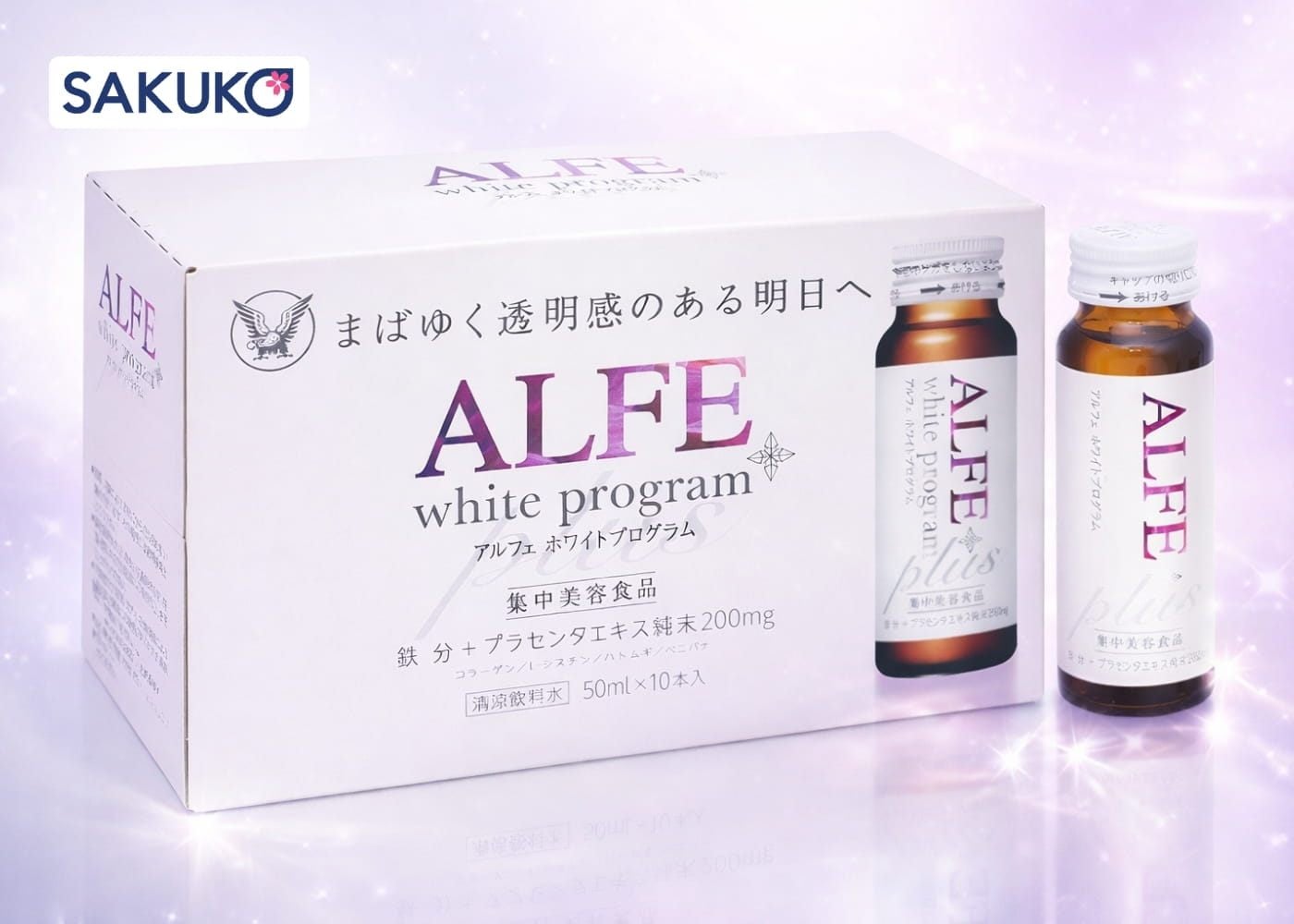 Collagen Alfe màu trắng có tác dụng gì? (White Program)
