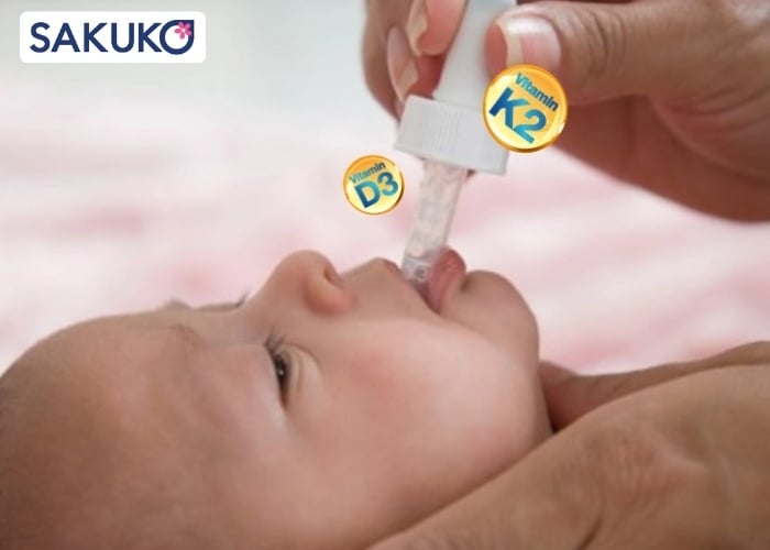 Giải đáp thắc mắc khi bổ sung D3K2 cho bé