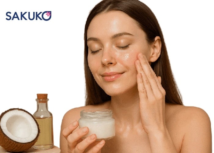 Đối tượng nên dùng dầu dừa tẩy trang da mặt