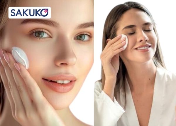 Công dụng của nước hoa hồng và kem chống nắng