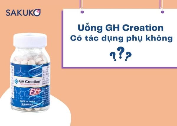 Viên uống GH Creation sử dụng chưa có phản hồi về tác dụng phụ nghiêm trọng