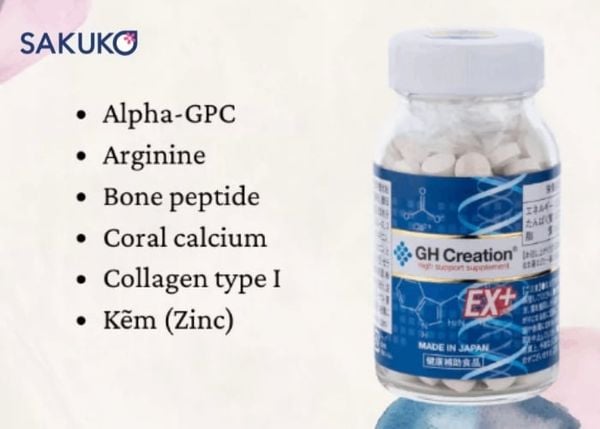 Viên uống GH Cretion giúp hỗ trợ phát triển chiều cao ở trẻ