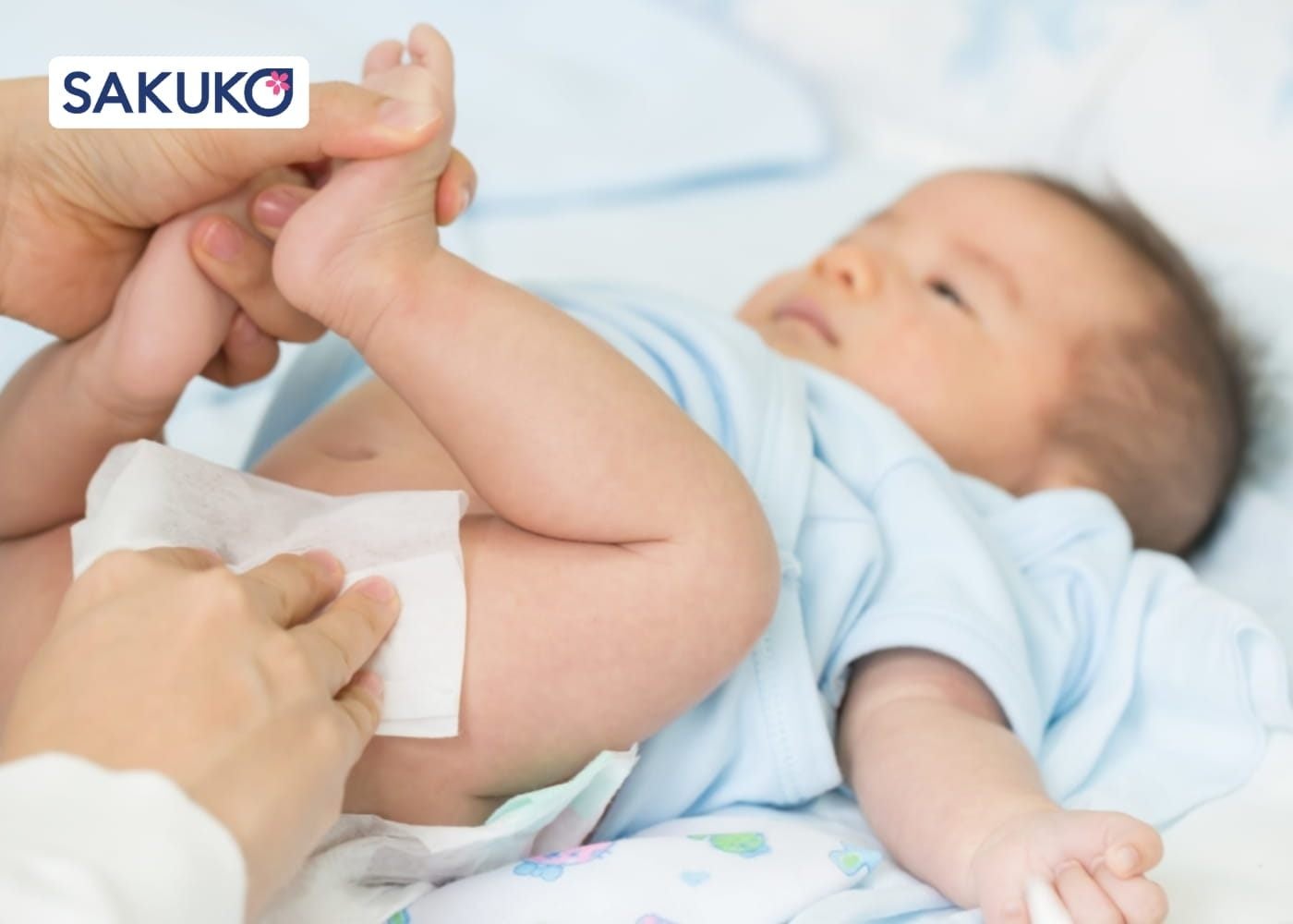 Hướng dẫn mẹ dùng giấy ướt cho em bé đúng cách, tránh bị hăm/mẩn ngứa