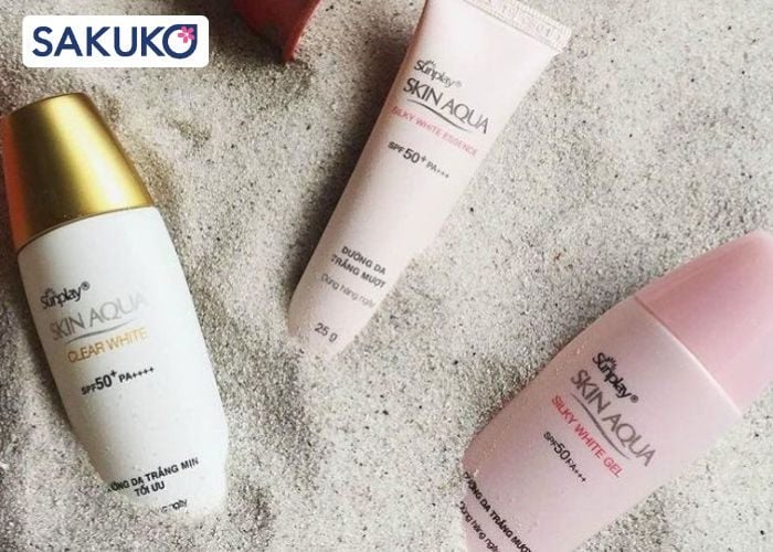 Kem chống nắng Sunplay nổi bật với chỉ số SPF cực cao cùng khả năng chống trôi dưới nước