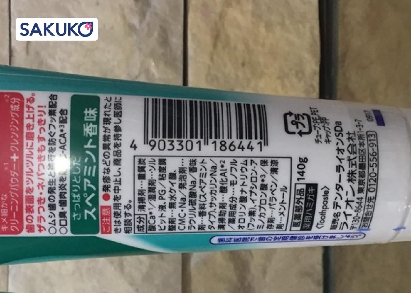 Checklist 3 cách nhận diện kem đánh răng nội địa Nhật chính hãng