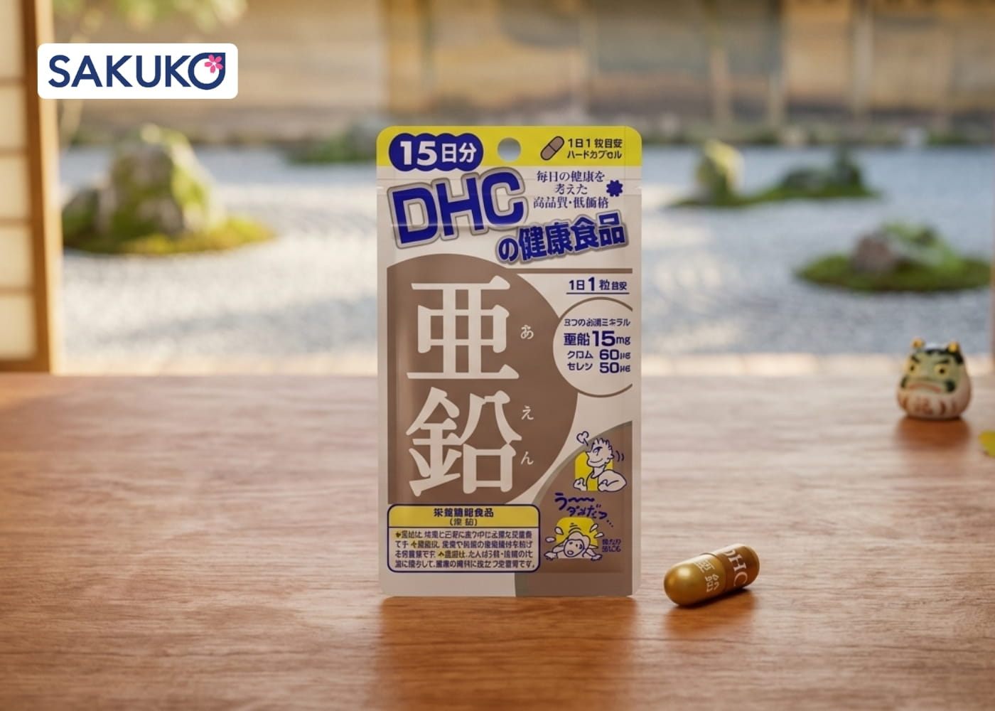 Giới thiệu về viên uống kẽm DHC | 