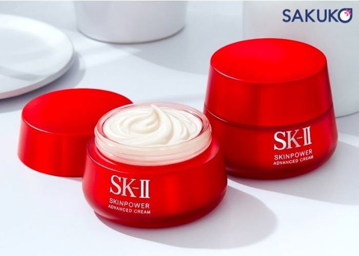 Skinpower Advanced Cream SK-II kem dưỡng ẩm căng bóng