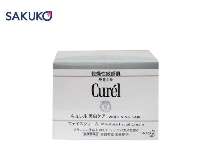 Kem dưỡng ẩm và sáng da Curel Whitening Care Moisture Cream