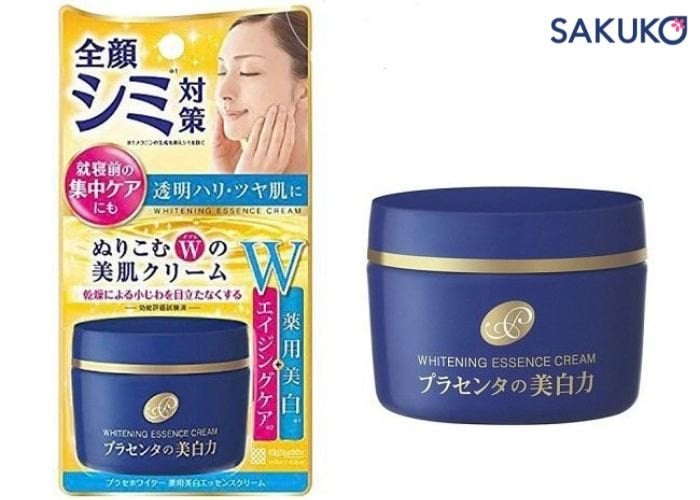 Kem dưỡng trắng da mặt Meishoku Whitening Essence Cream