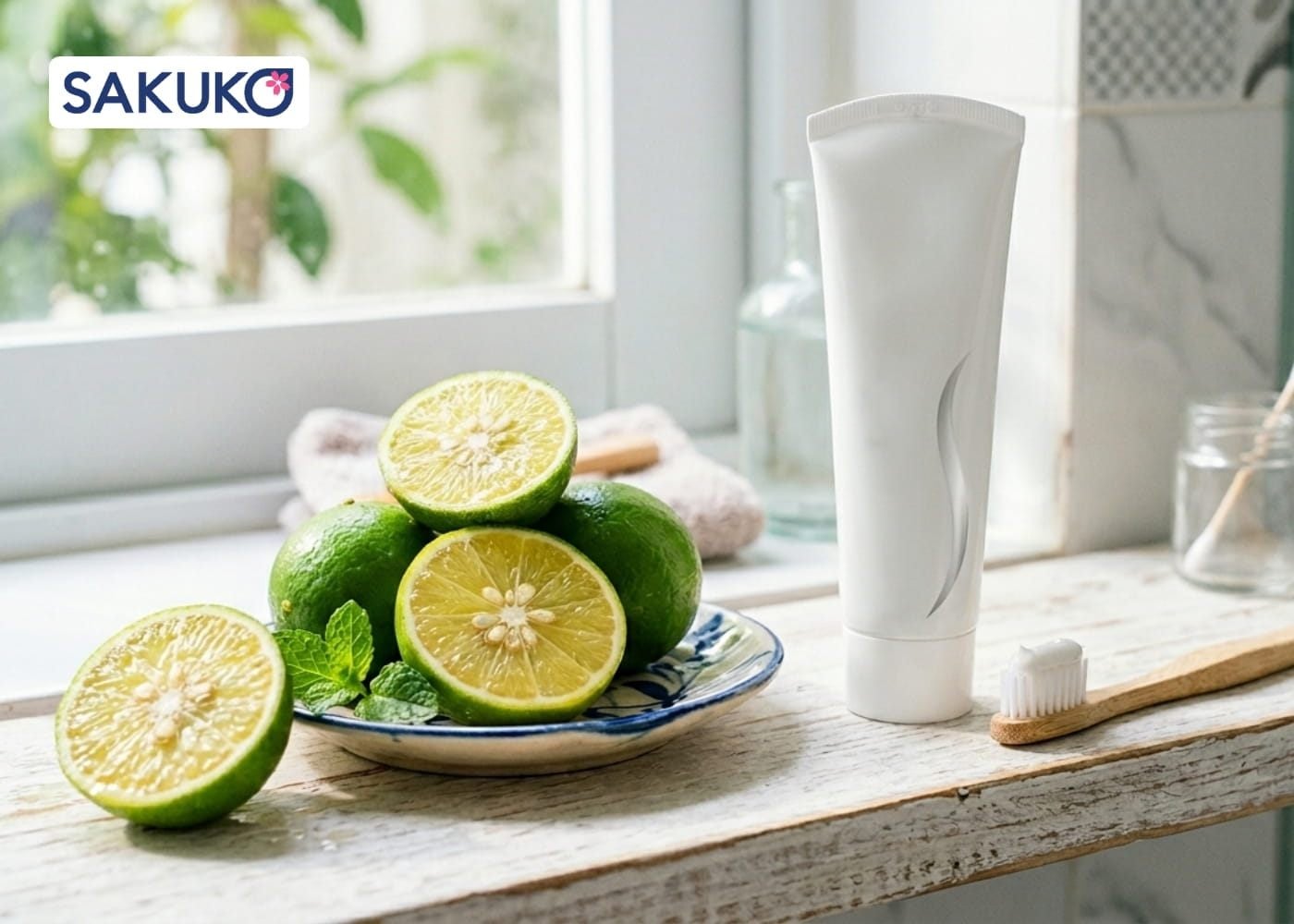 Sự kết hợp mạnh mẽ giữa Chanh tươi và Kem đánh răng