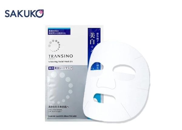 Mặt nạ dưỡng trắng chuyên sâu Transino Whitening Facial Mask