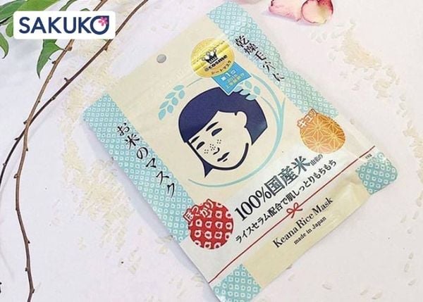 Keana Nadeshiko Rice Mask phù hợp cho những làn da khô có lỗ chân lông to