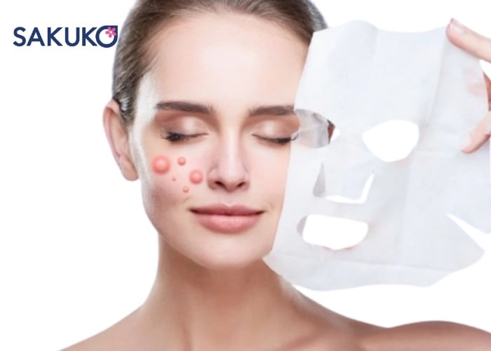Tác dụng của mặt nạ giấy trị mụn