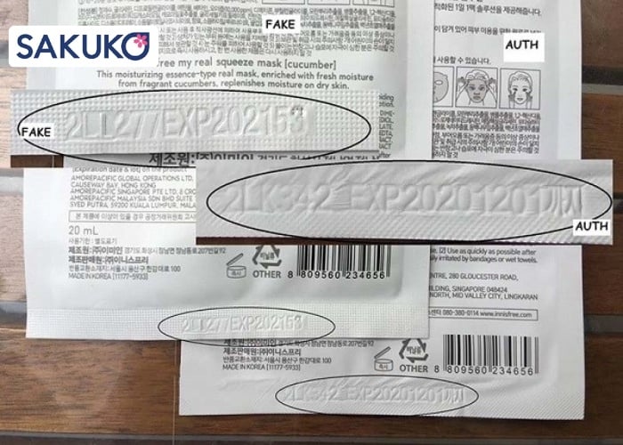 Cách đọc hạn sử dụng của mặt nạ