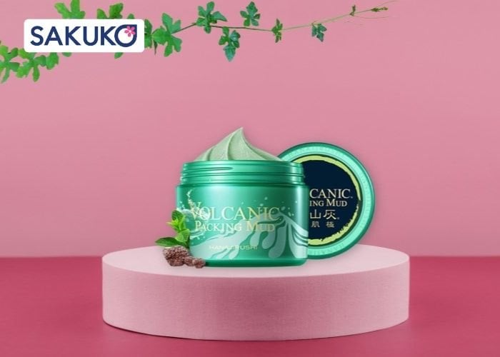 Mặt nạ Hanajirushi Volcanic Packing Mud