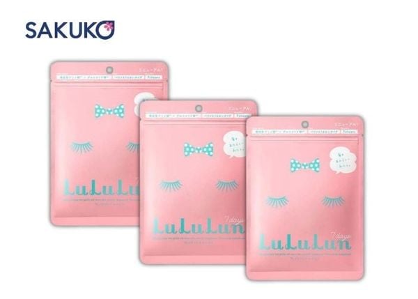 LuLuLun Face Mask Pink