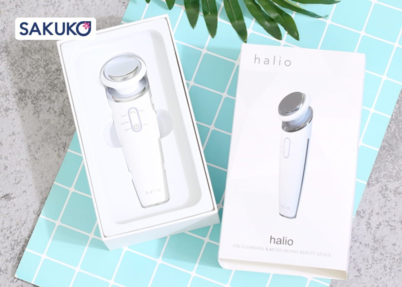 Máy đẩy tinh chất Halio Ion Hot & Cool
