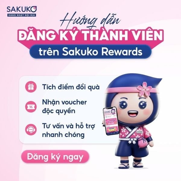 Cách đăng ký và sử dụng Mini App Sakuko Rewards