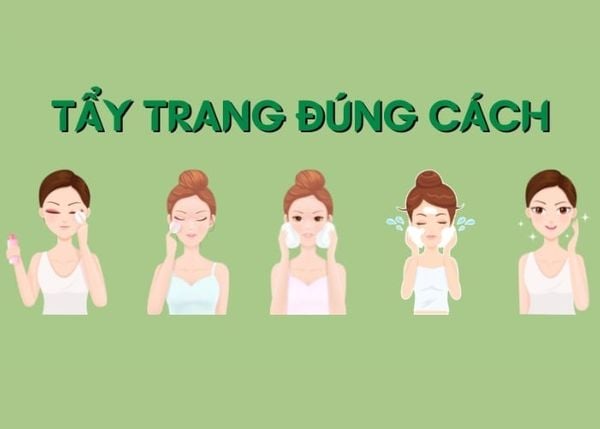 Hướng dẫn cách dùng dầu tẩy trang và nước tẩy trang đúng cách