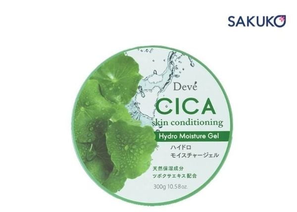 Với chiết xuất rau má giúp làm dịu da tức thì