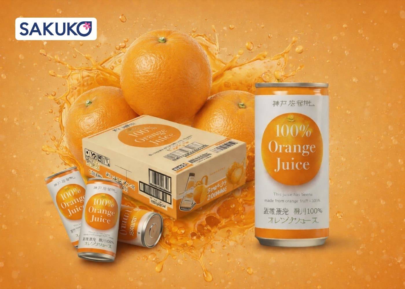 Thành phần dinh dưỡng của nước hoa quả của Nhật