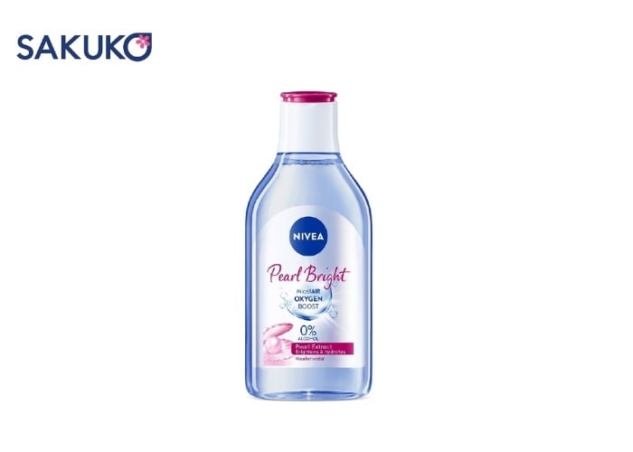 Nước tẩy trang da thường Nivea Pearl White MicellAIR Oxygen Boost