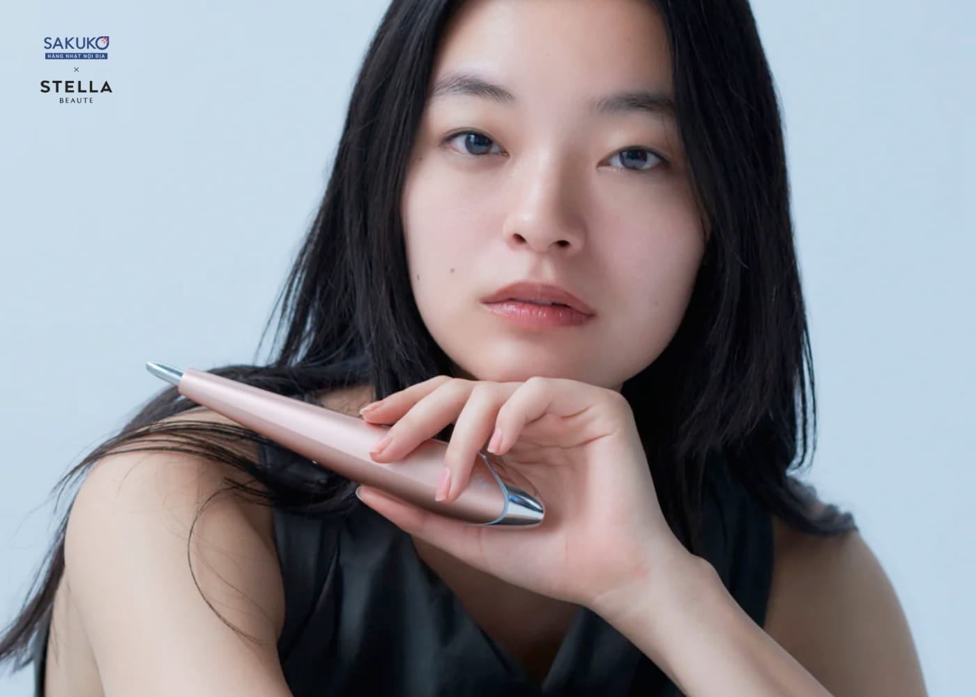 Review máy nâng cơ mặt bút massage Stella Beaute Stick