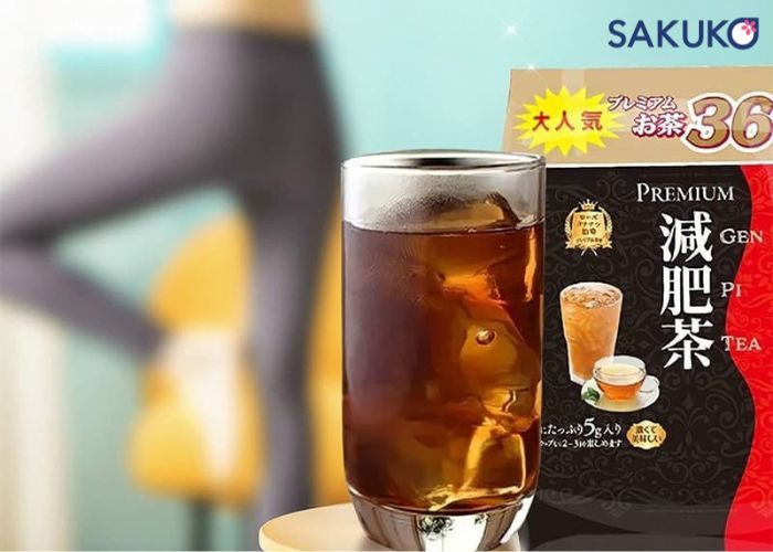 Cách uống trà giảm cân của Nhật Genpi Tea đúng chuẩn
