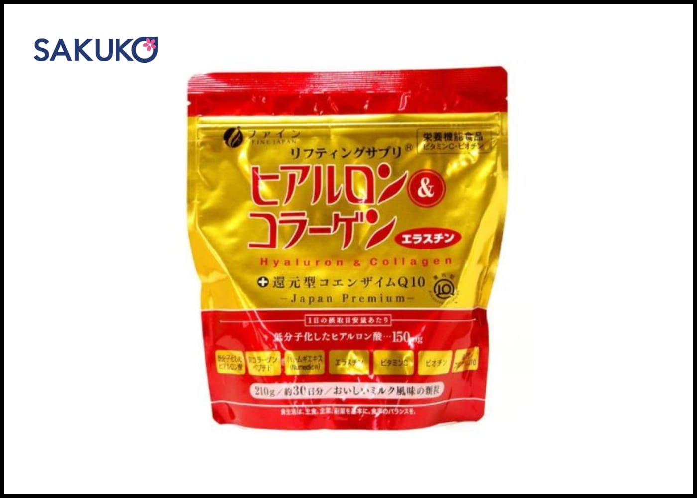 FINE JAPAN Hyaluron & Collagen + Q10:&nbsp;Giải pháp 