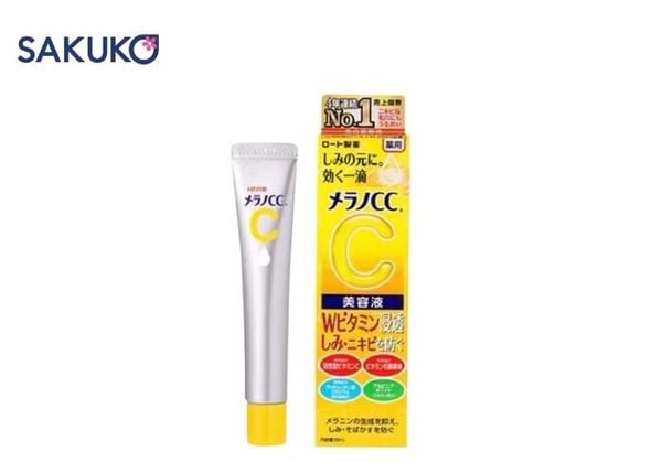 Serum Nhật Bản CC Melano mờ thâm dưỡng sáng